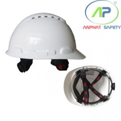 Nón 3M H701V, màu trắng có lỗ (không gồm quai nón)